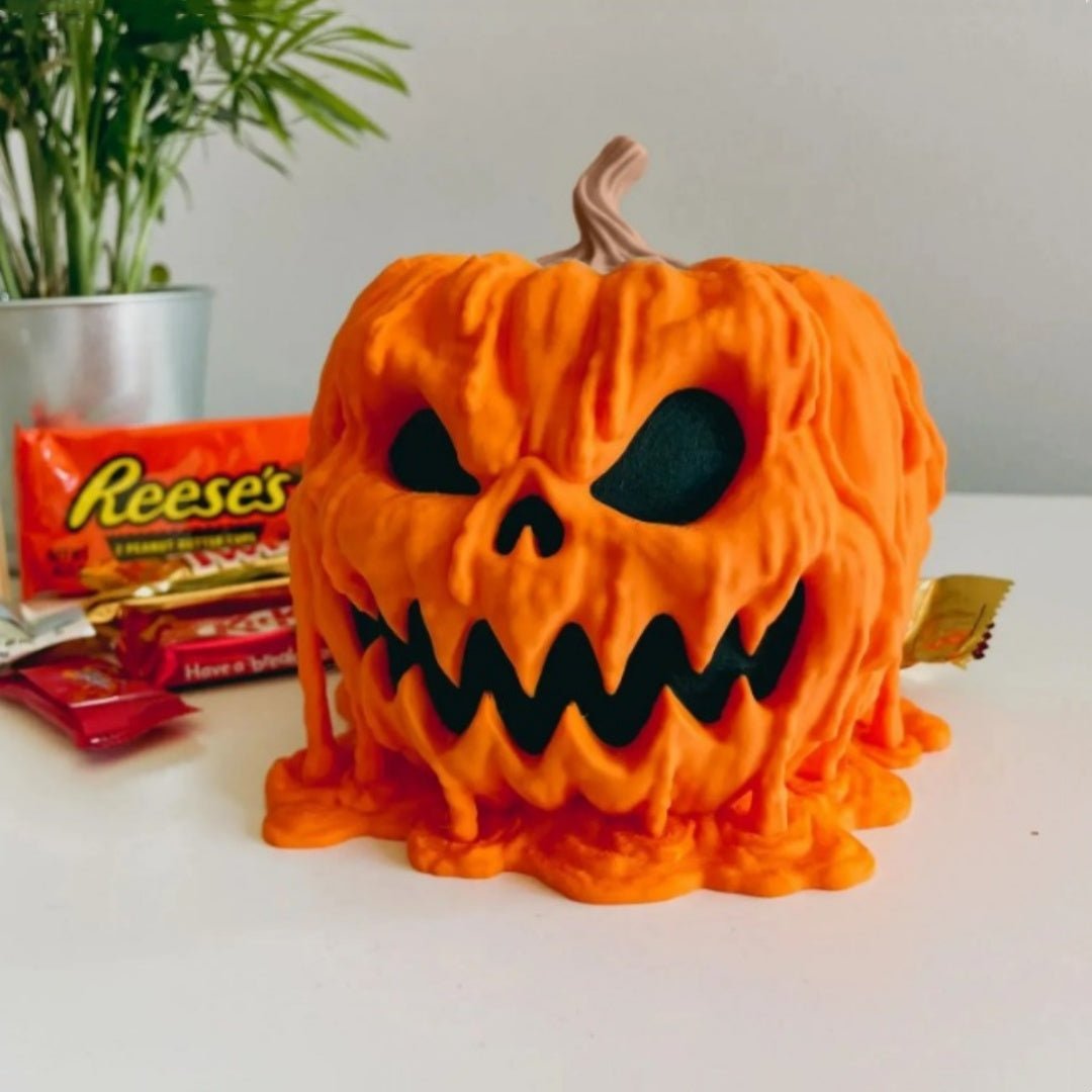 Cuenco para Dulces de Halloween con Forma de Calabaza – Decoración Festiva - Illustria