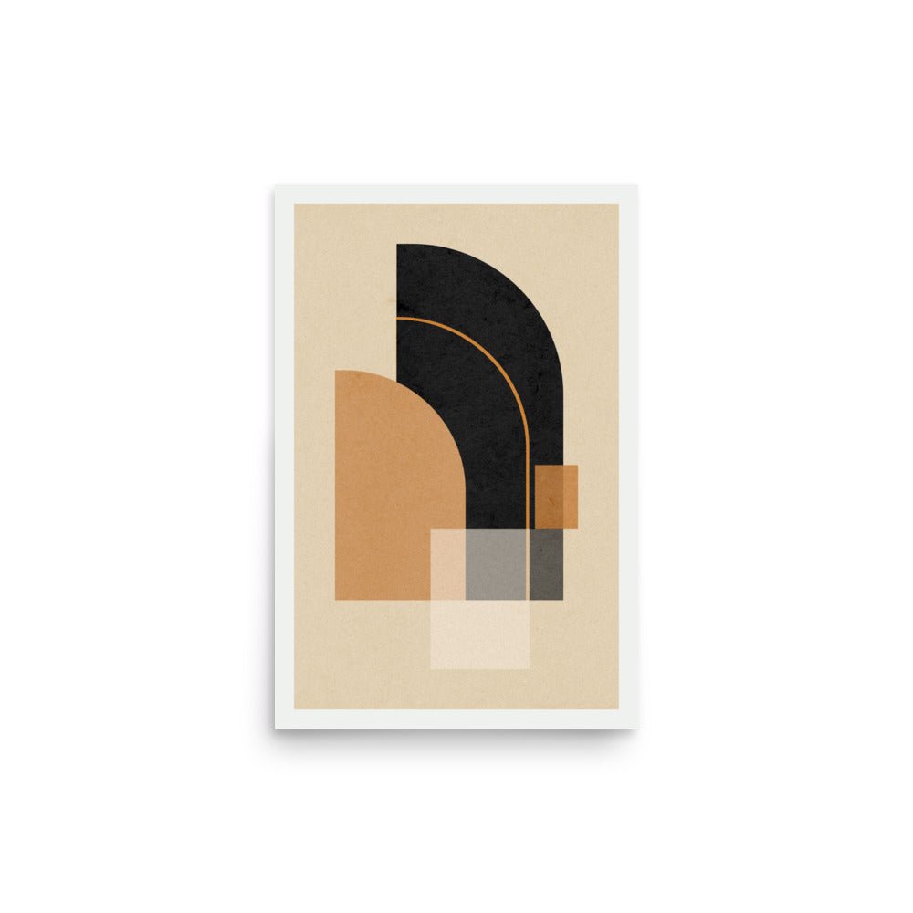 Esencia I – Contraste Moderno | Lámina Minimalista (sin marco) - Illustria