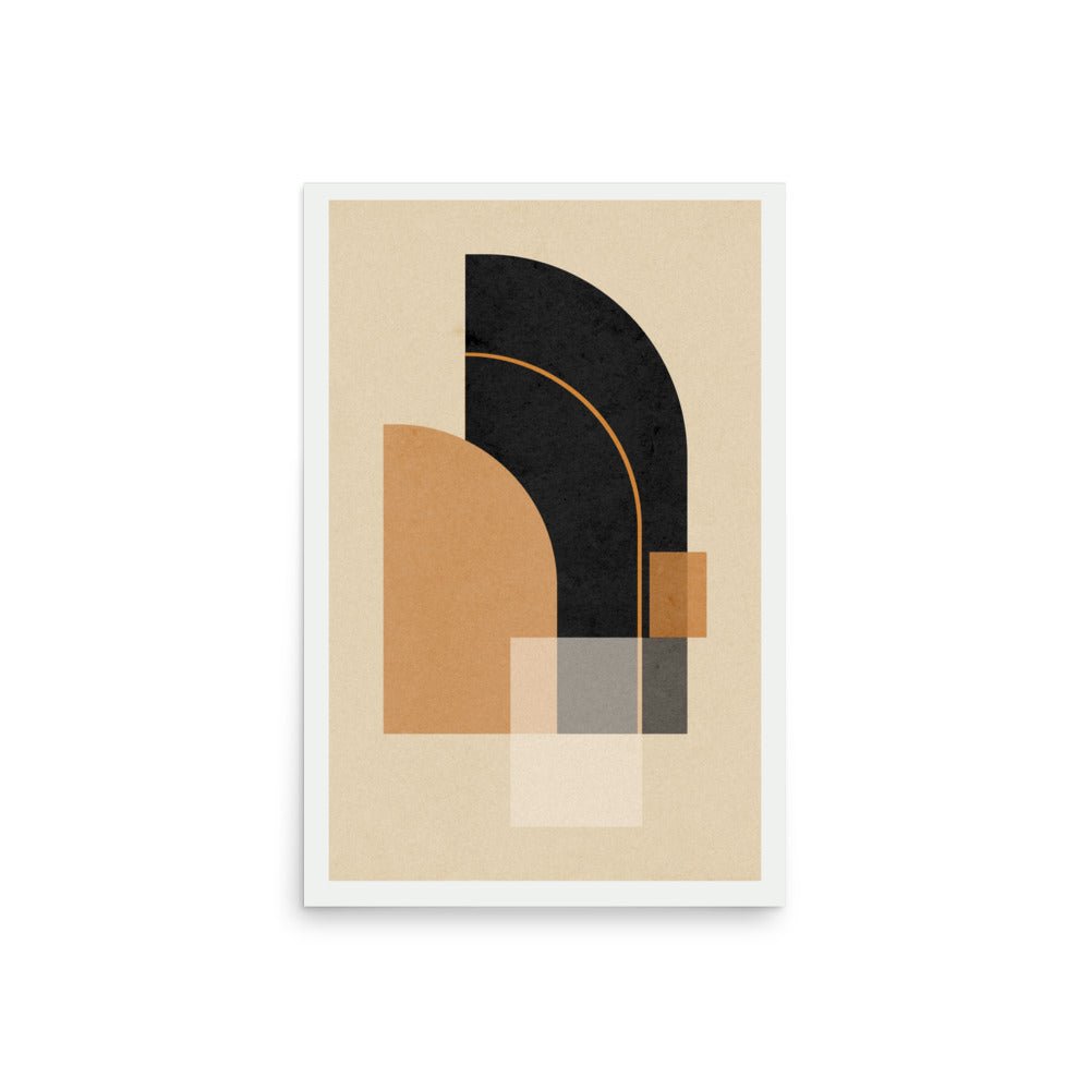 Esencia I – Contraste Moderno | Lámina Minimalista (sin marco) - Illustria
