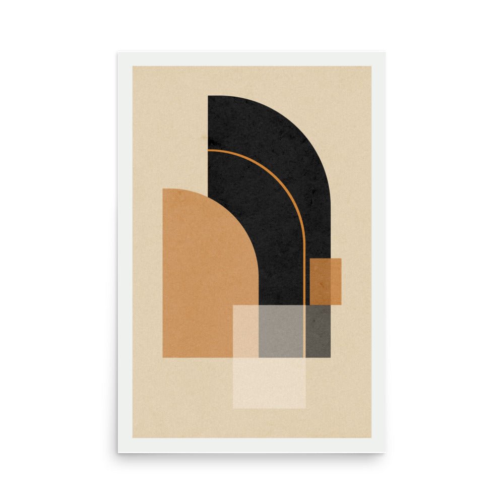 Esencia I – Contraste Moderno | Lámina Minimalista (sin marco) - Illustria