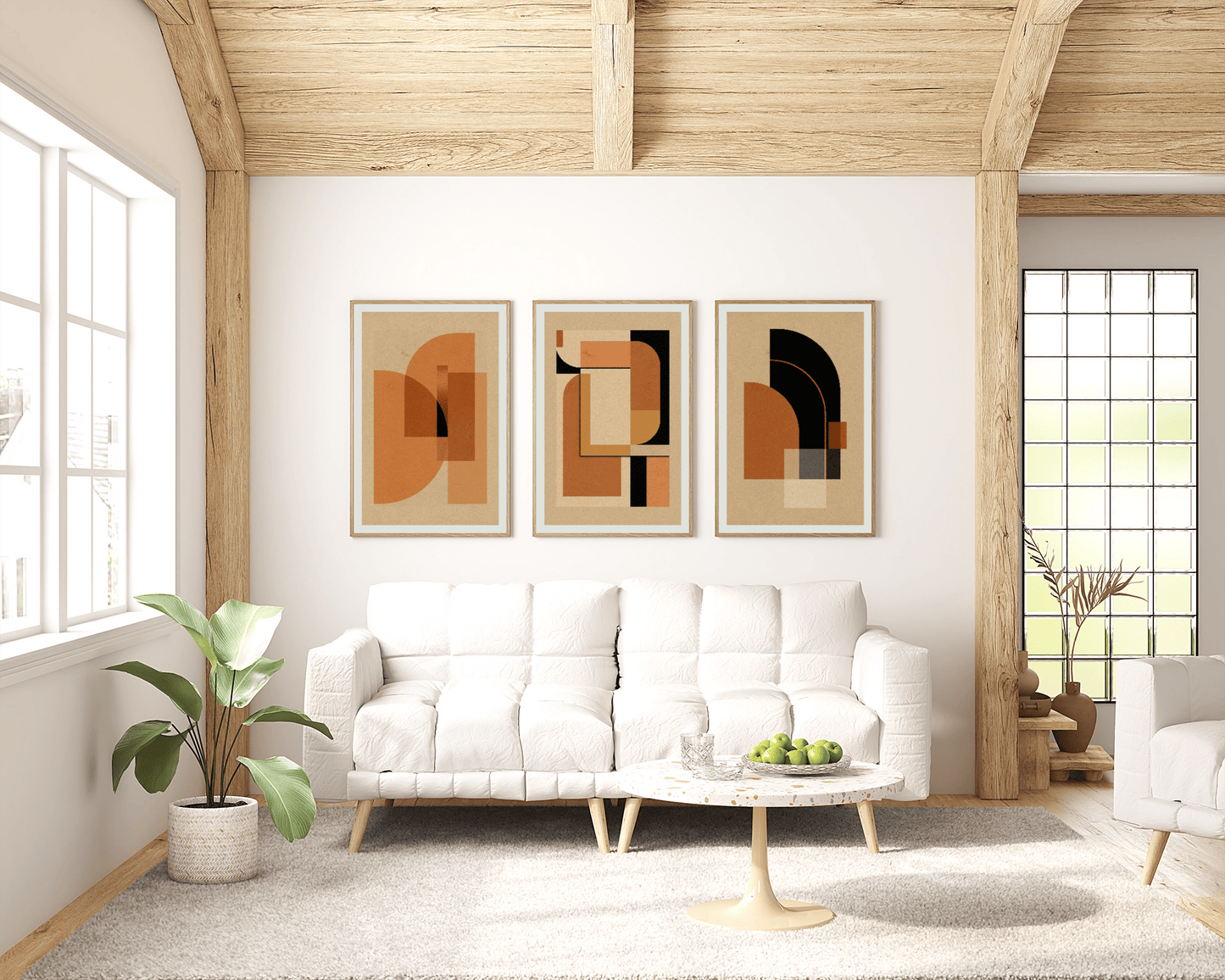 Esencia III – Calma Abstracta | Decoración Minimalista (sin marco) - Illustria