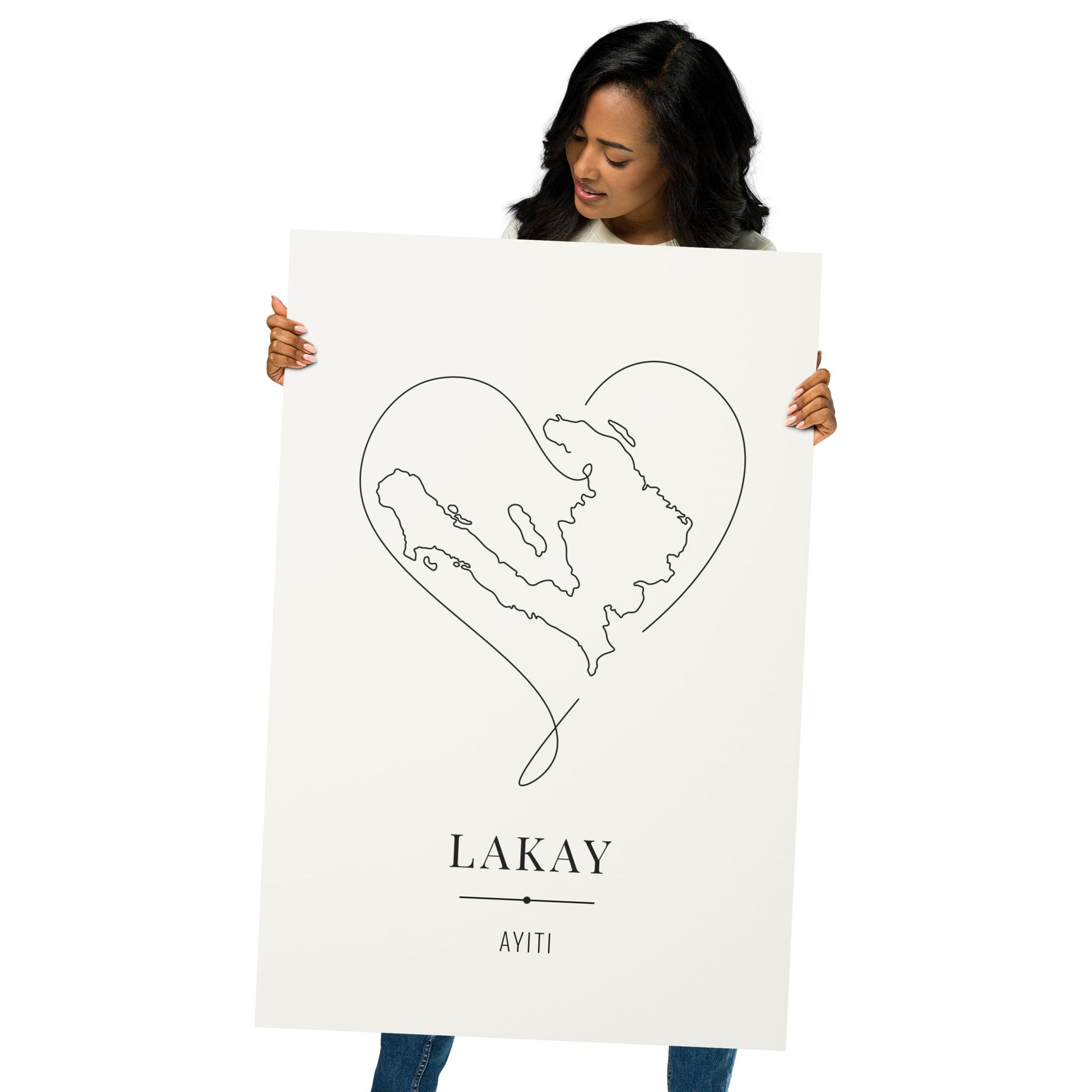 LAKAY – Haití Legacy Póster (sin marco) - Illustria
