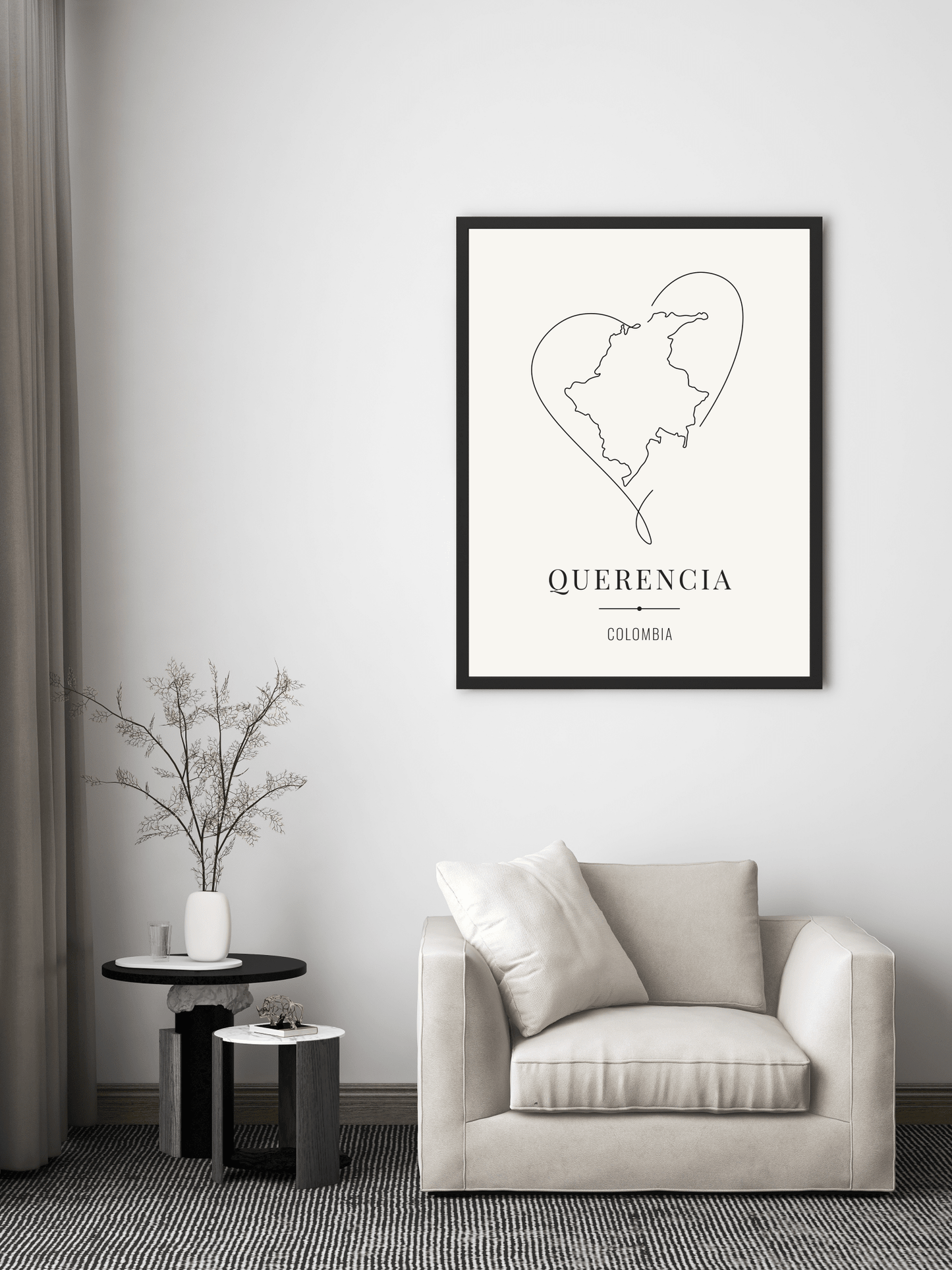 QUERENCIA – Colombia Legacy Poster (sin marco) - Illustria