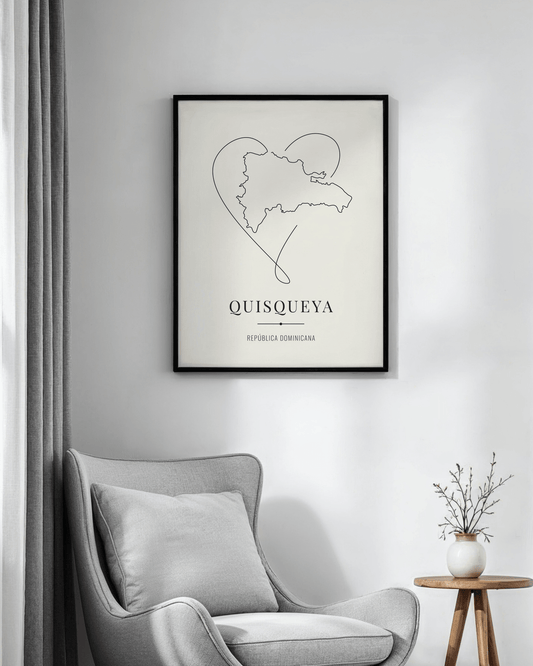QUISQUEYA – Dominican Legacy Póster (sin marco) - Illustria