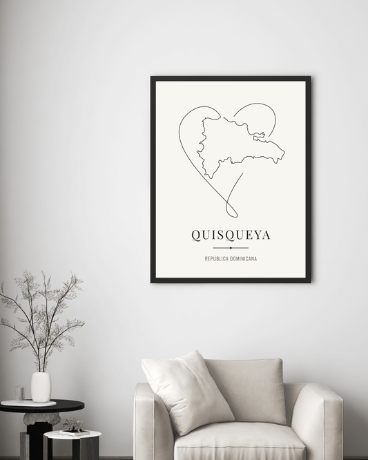 QUISQUEYA – Dominican Legacy Póster (sin marco) - Illustria