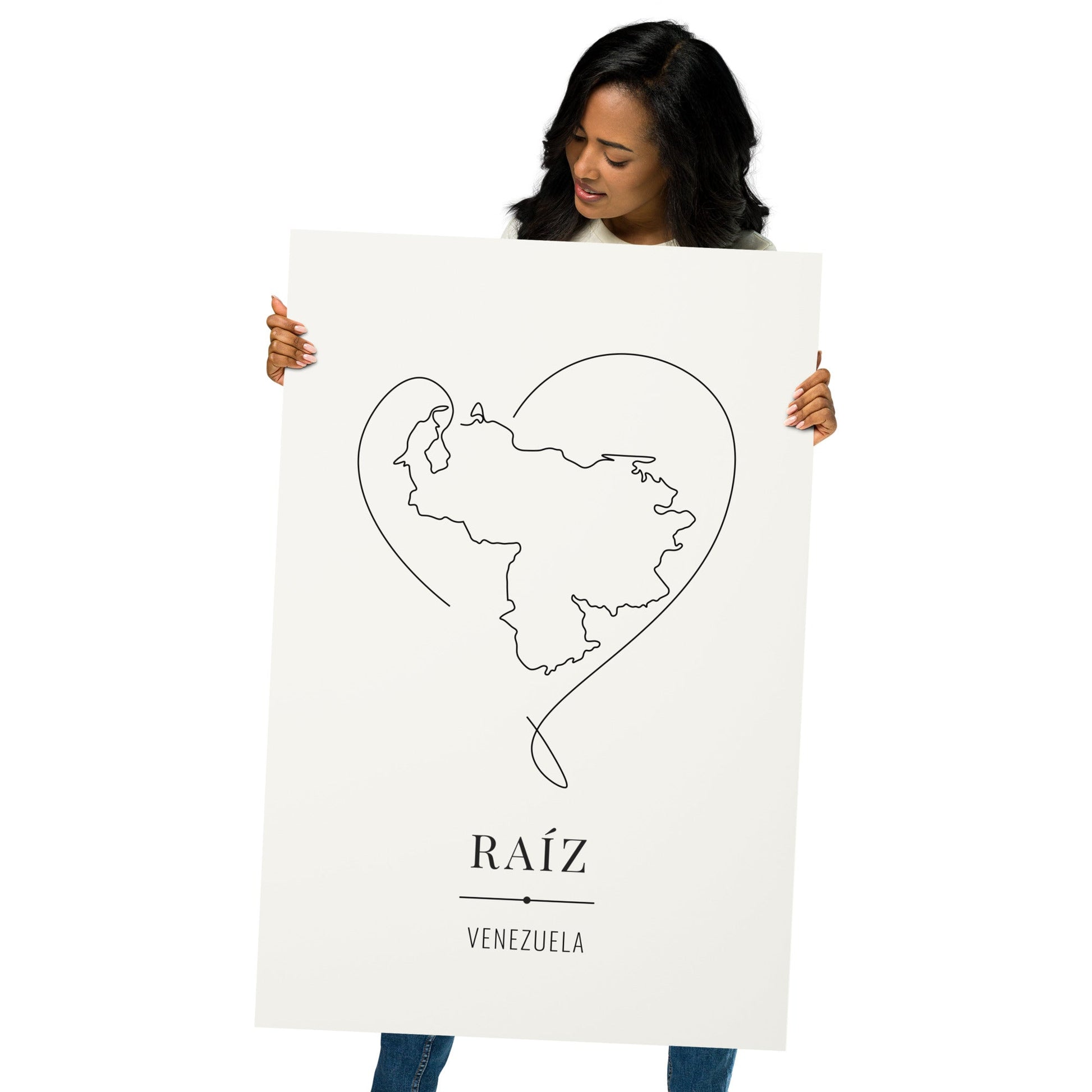 RAÍZ – Venezuela Legacy Poster (sin marco) - Illustria