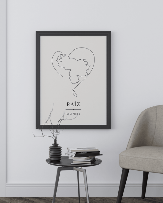 RAÍZ – Venezuela Legacy Poster (sin marco) - Illustria